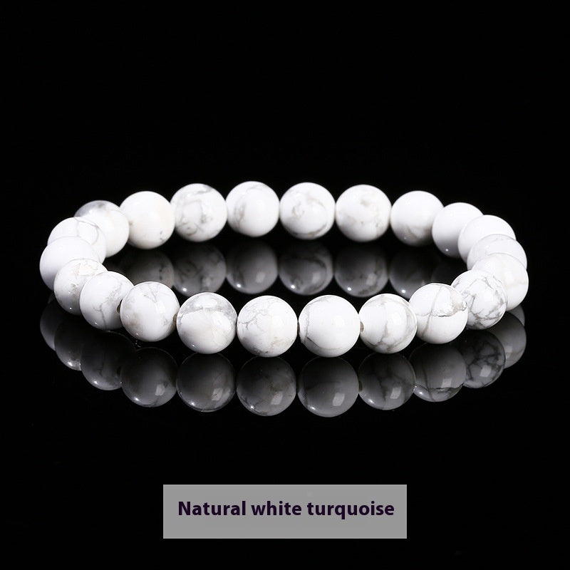 Natural Crystal Simple Single Circle Citrine Bracelet