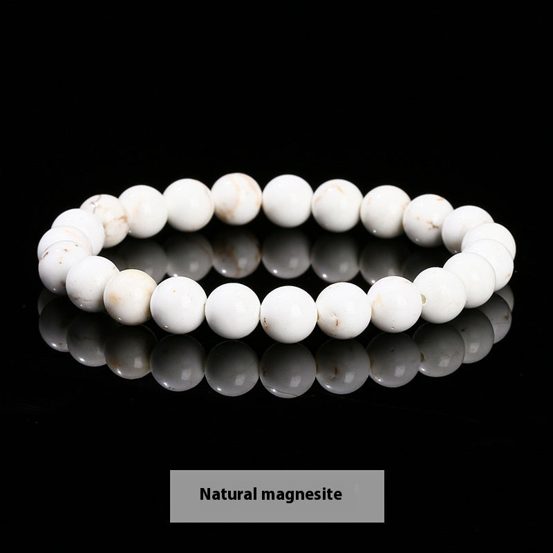 Natural Crystal Simple Single Circle Citrine Bracelet