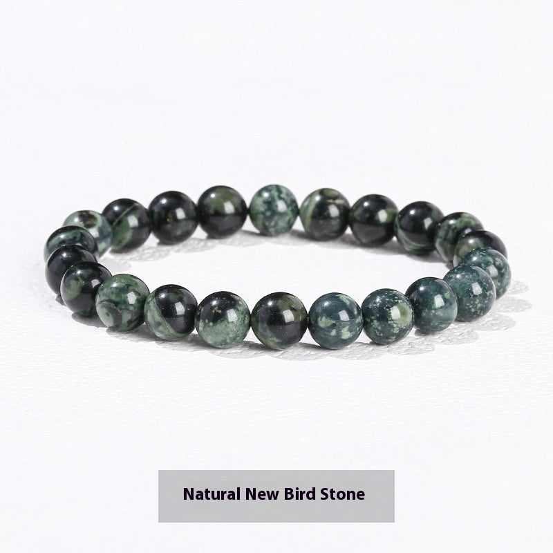 Natural Crystal Simple Single Circle Citrine Bracelet