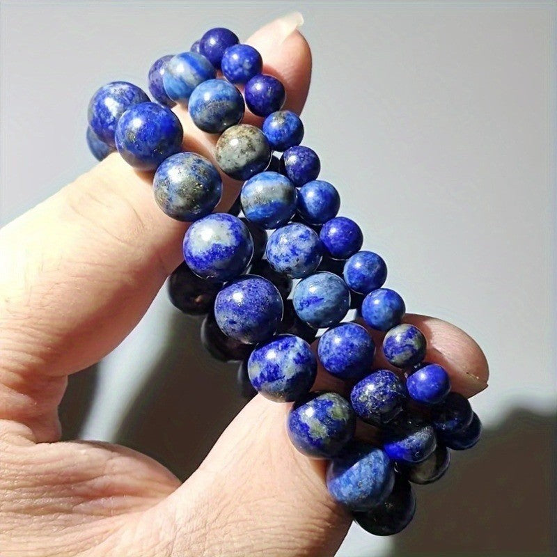Natural Lapis Lazuli Simple Personalized Bracelet