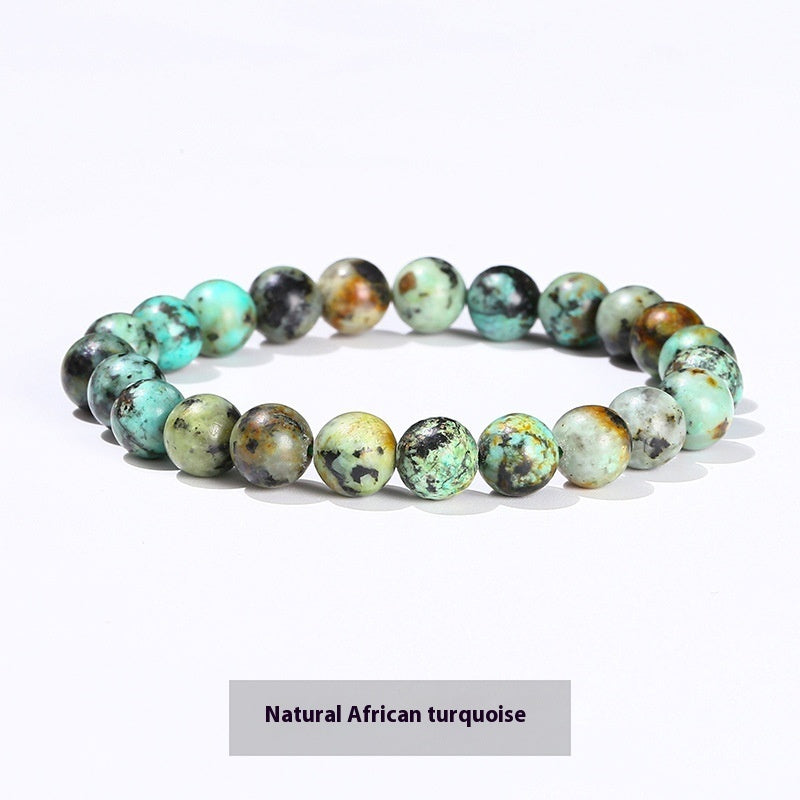 Natural Crystal Simple Single Circle Citrine Bracelet