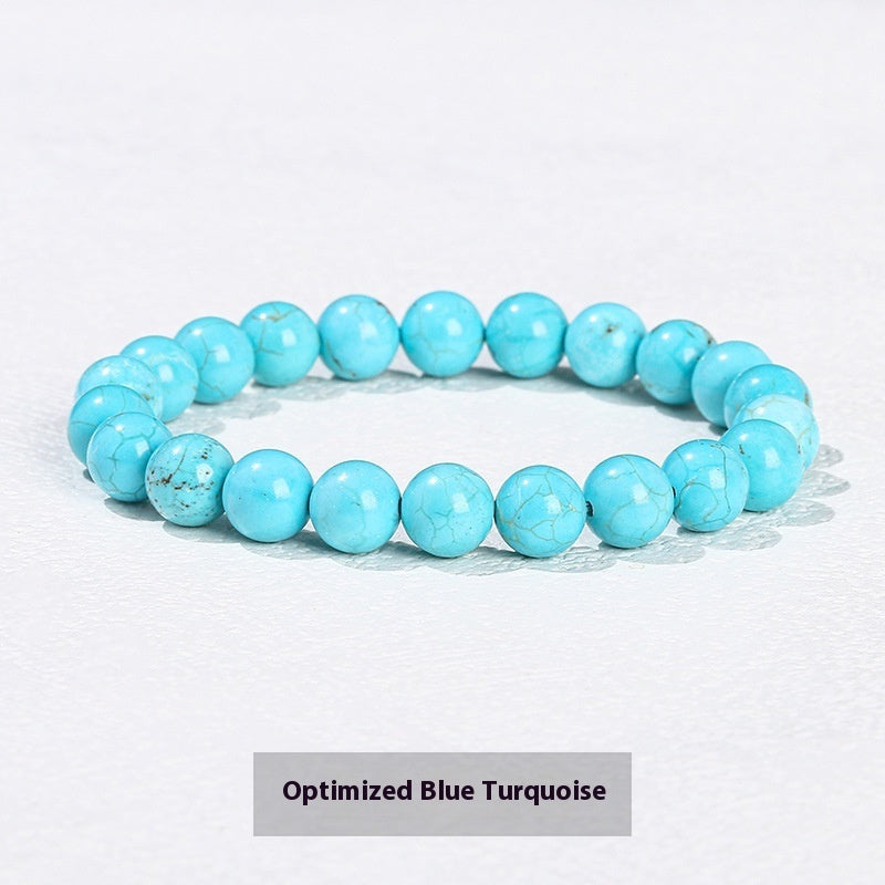 Natural Crystal Simple Single Circle Citrine Bracelet