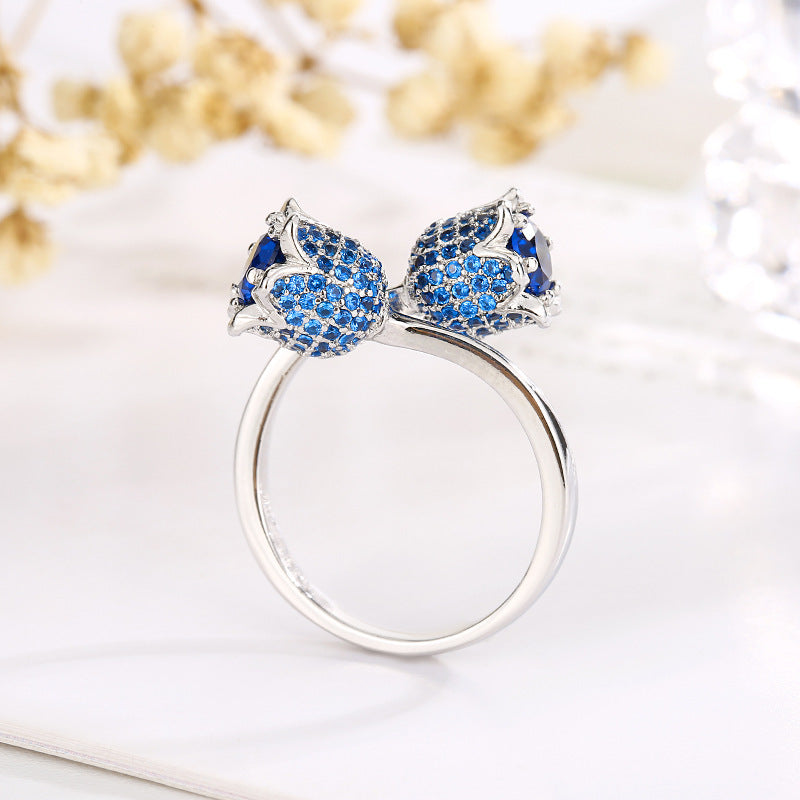 Full Diamond Fashion All-match Jewelry Suit