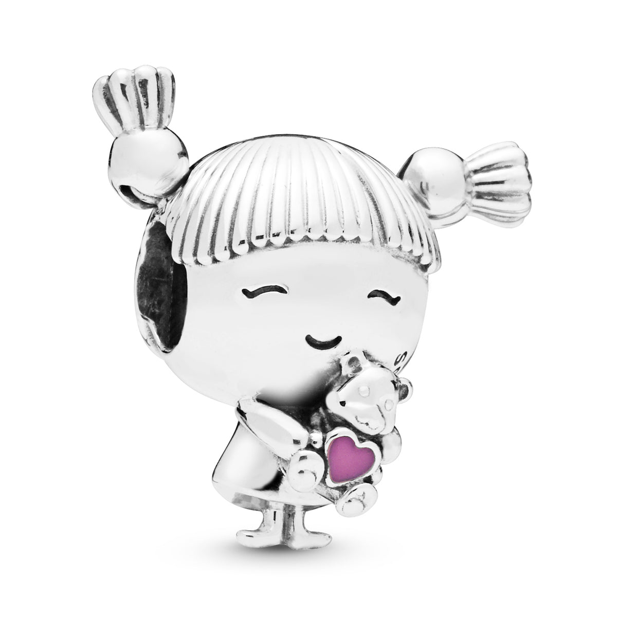 Pandora Girl With Pigtails Charm – Elegant Gift Jewelry Set