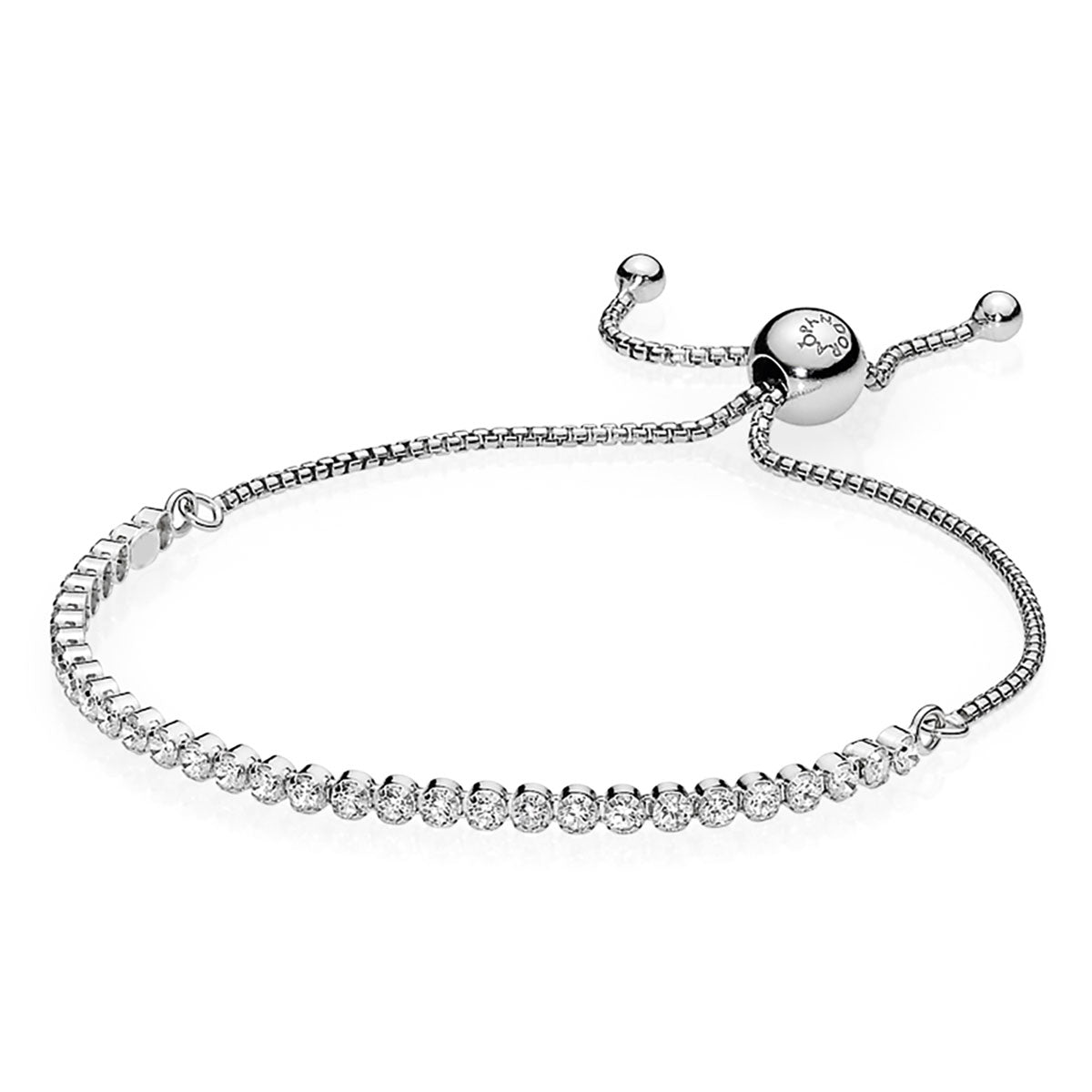 Pandora Sparkling Slider Tennis Bracelet – Elegant Gift Jewelry Set