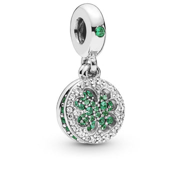 Pandora Dazzling Clover Dangle Charm – Elegant Gift Jewelry Set