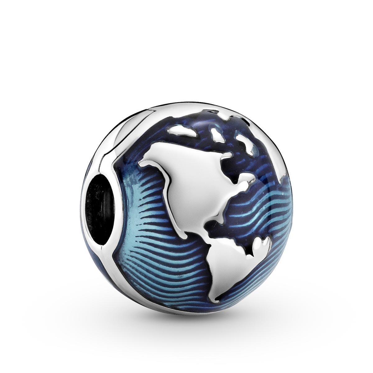 Pandora Blue Globe Clip Charm – Elegant Gift Jewelry Set