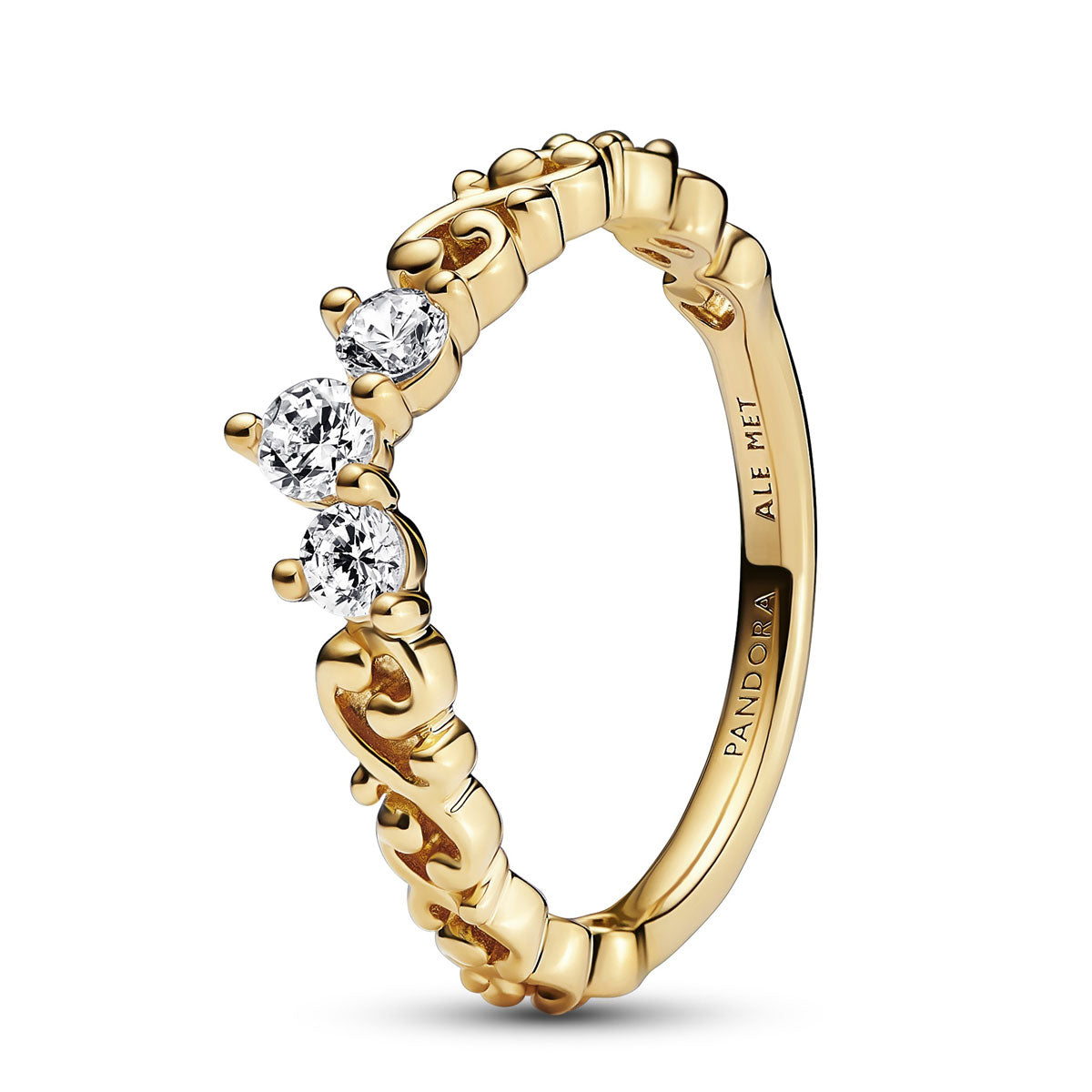 Pandora Regal Swirl Tiara Ring – Elegant Gift Jewelry Set