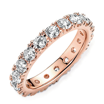 Pandora Sparkling Row Eternity Ring – Elegant Gift Jewelry Set