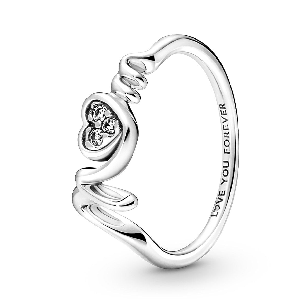 Pandora Mom Pavé Heart Ring – Elegant Gift Jewelry Set