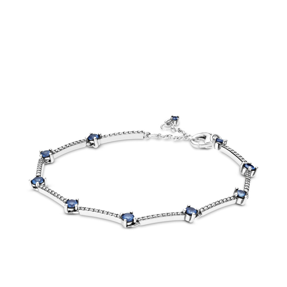 Pandora Sparkling Pavé Bar Bracelet – Elegant Gift Jewelry Set