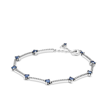 Pandora Sparkling Pavé Bar Bracelet – Elegant Gift Jewelry Set