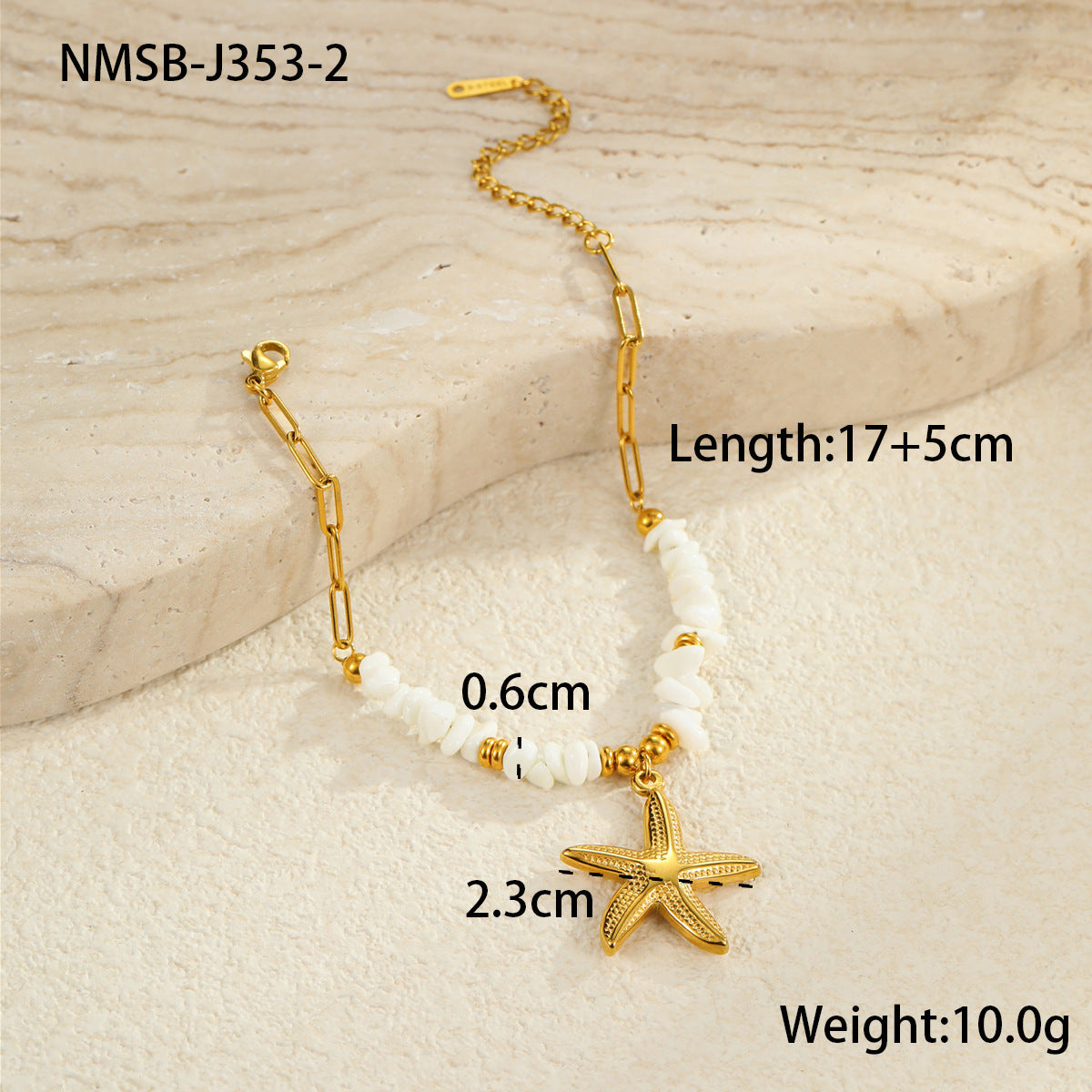 European And American Beach Ocean Style Shell Necklace Bracelet