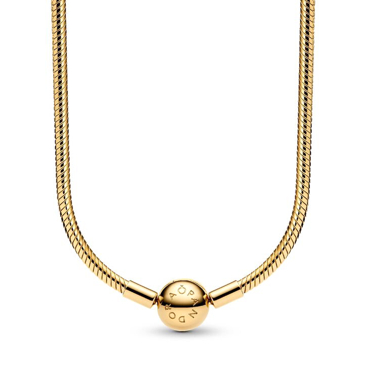 Pandora Moments Snake Chain Necklace – Elegant Gift Jewelry Set