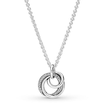 Pandora Family Always Encircled Pendant Necklace – Elegant Gift Jewelry Set