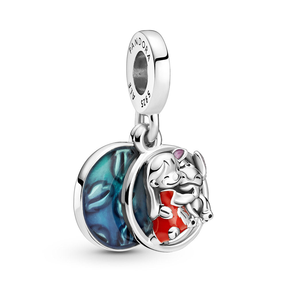 Pandora Disney Lilo & Stitch Family Dangle Charm – Elegant Gift Jewelry Set
