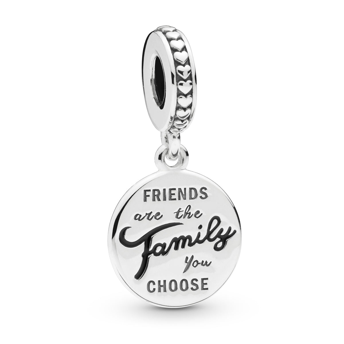 Pandora Friends Are Family Dangle Charm – Elegant Gift Jewelry Set
