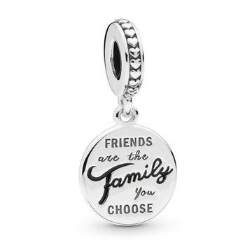 Pandora Friends Are Family Dangle Charm – Elegant Gift Jewelry Set