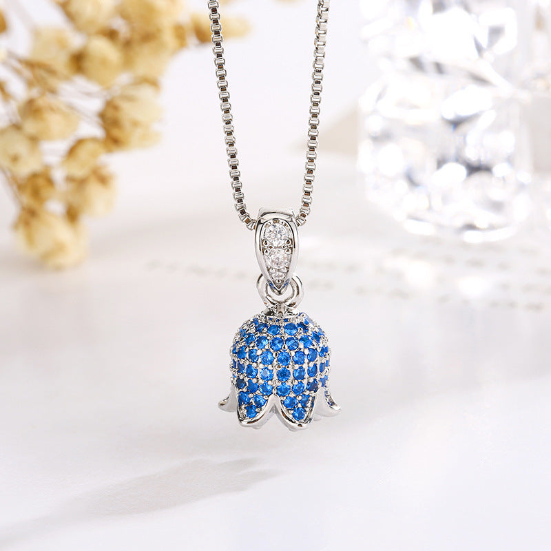 Full Diamond Fashion All-match Jewelry Suit