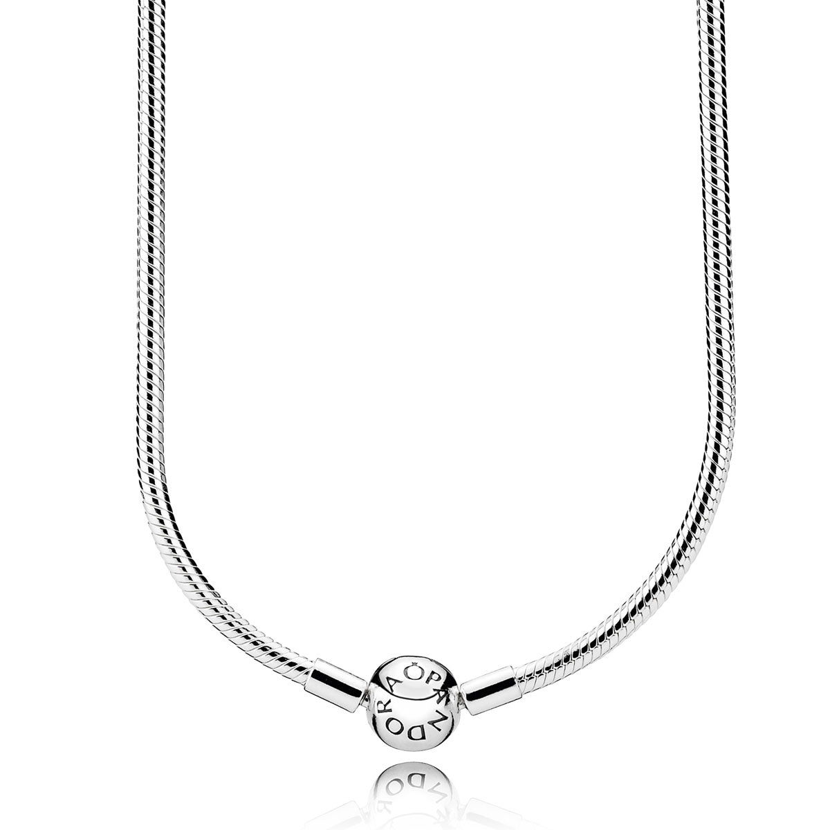 Pandora Silver Charm Necklace – Elegant Gift Jewelry Set
