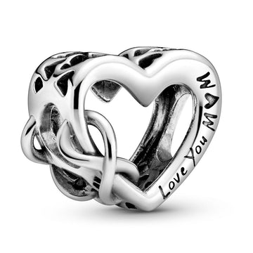 Pandora Love You Mom Infinity Heart Charm – Elegant Gift Jewelry Set