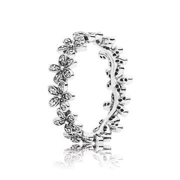 Pandora Daisy Flower Ring – Elegant Gift Jewelry Set