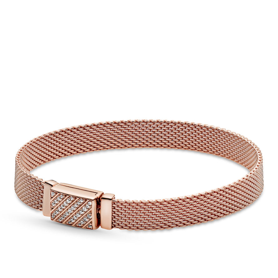 Pandora Reflexions™ Long Clasp Pavé Bracelet – Elegant Gift Jewelry Set