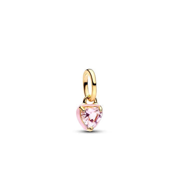 Pandora Pink Chakra Heart Mini Dangle Charm – Elegant Gift Jewelry Set