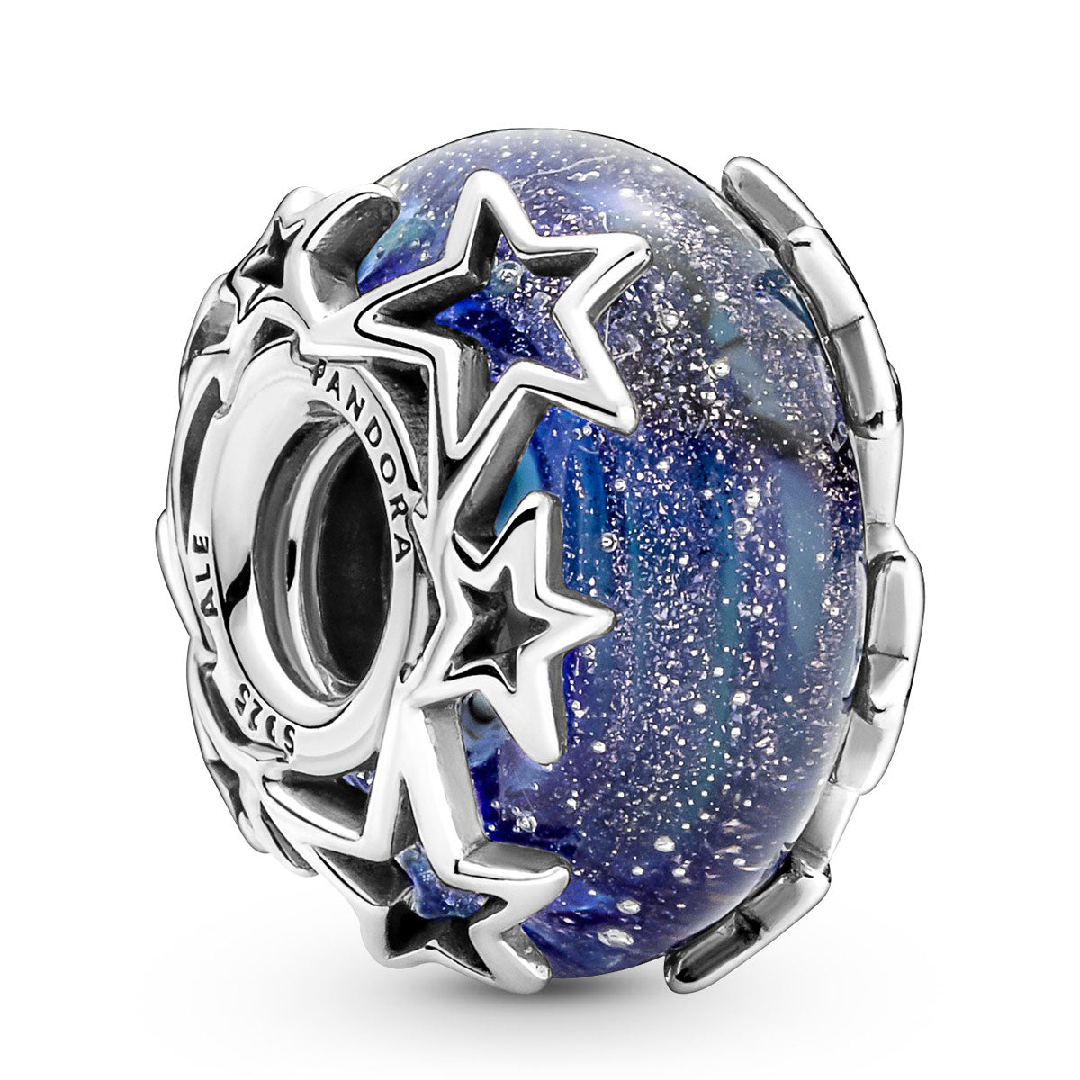 Pandora Galaxy Blue & Star Murano Charm – Elegant Gift Jewelry Set
