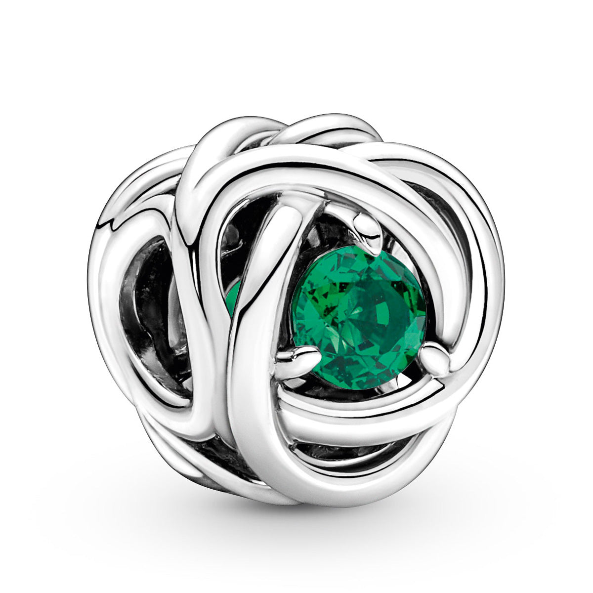 Pandora May - Green Eternity Circle Charm – Elegant Gift Jewelry Set