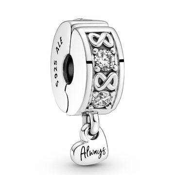 Pandora Family Always Pavé Clip Charm – Elegant Gift Jewelry Set