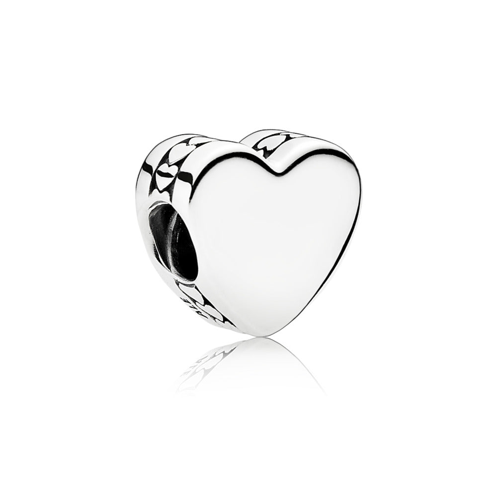 Engravable Heart Charm – Elegant Gift Jewelry Set