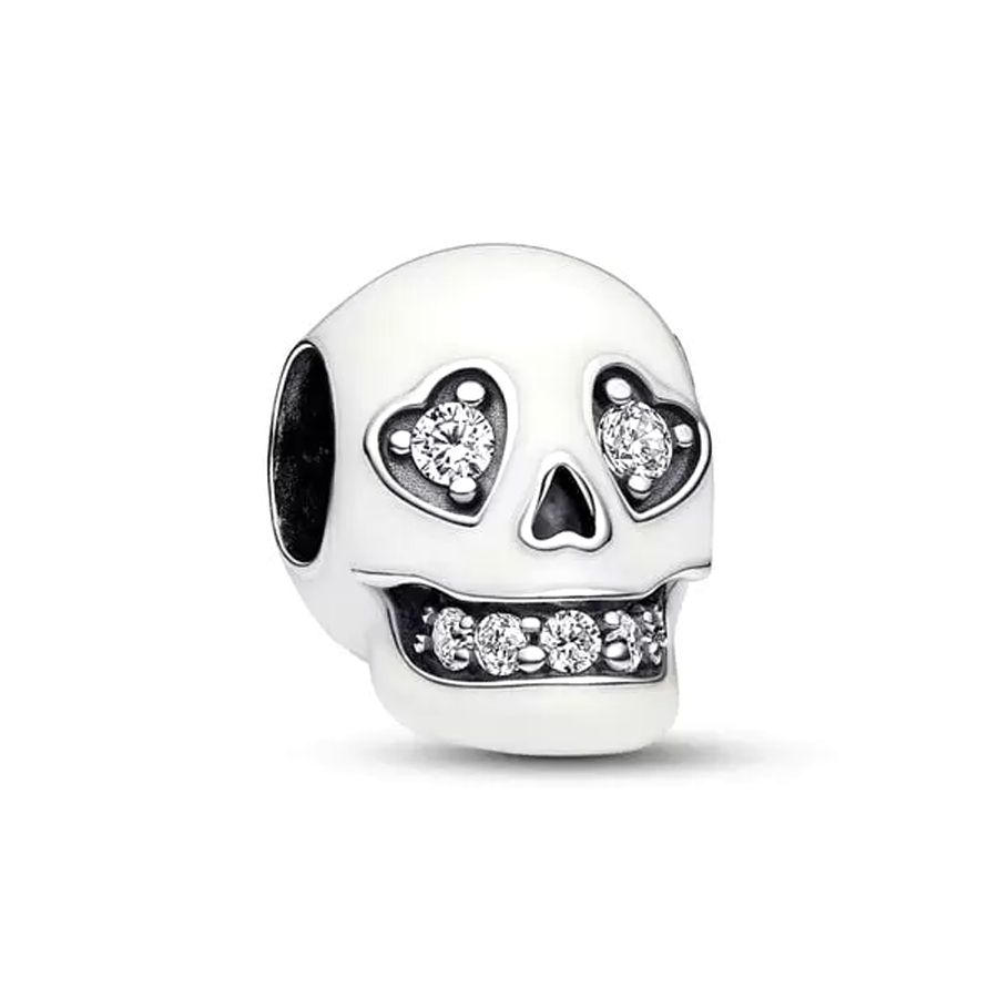 Glow-in-the-dark Sparkling Skull Charm – Elegant Gift Jewelry Set