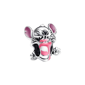 Pandora Disney Stitch Birthday Cake Charm – Elegant Gift Jewelry Set