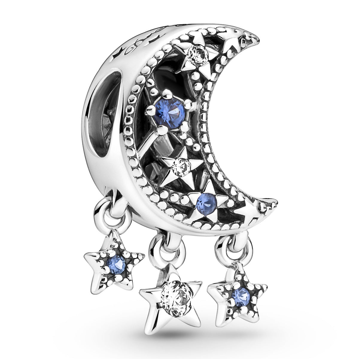 Pandora Star & Crescent Moon Charm – Elegant Gift Jewelry Set