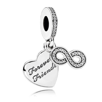 Pandora Forever Friends with Clear CZ Dangle – Elegant Gift Jewelry Set