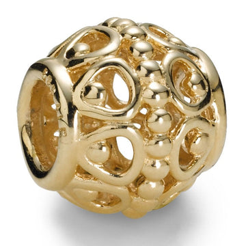 Pandora 14K Guilded Cage Charm – Elegant Gift Jewelry Set