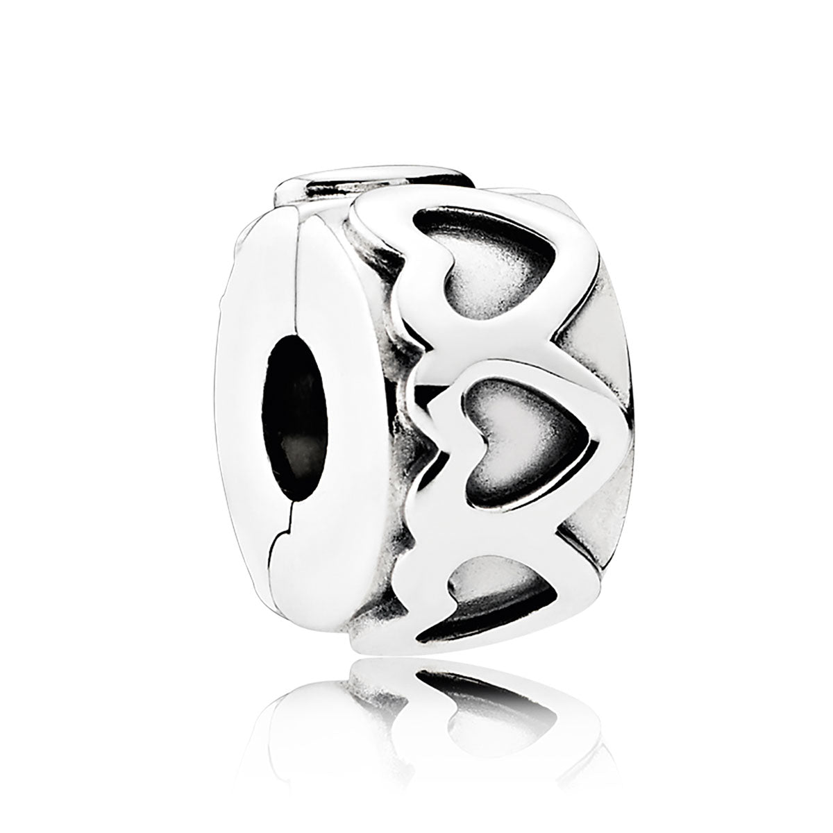 Pandora Row of Hearts Clip – Elegant Gift Jewelry Set