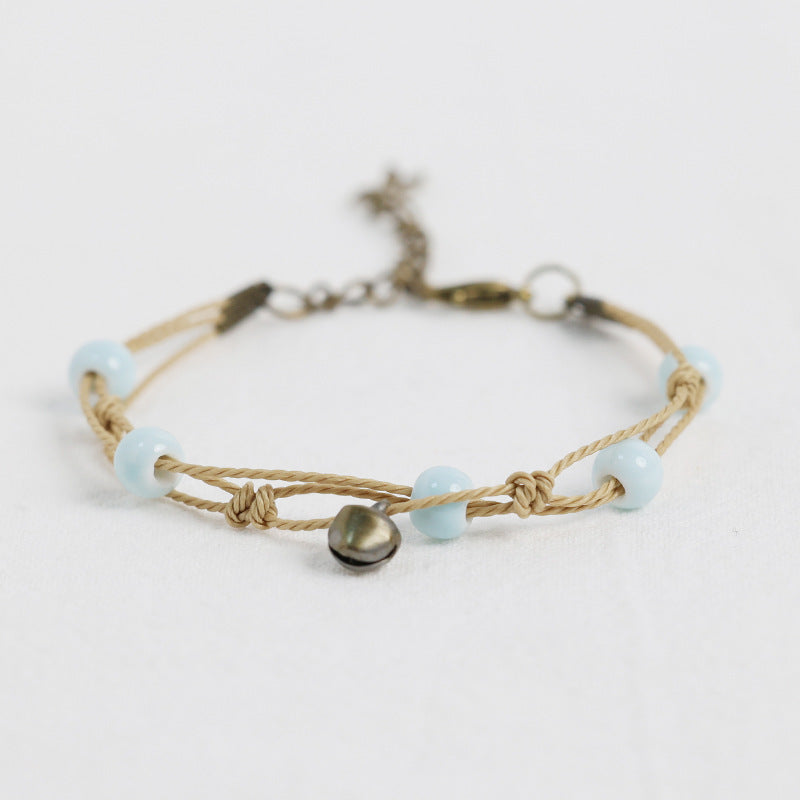 Simple All-match Ceramic Woven Bracelet