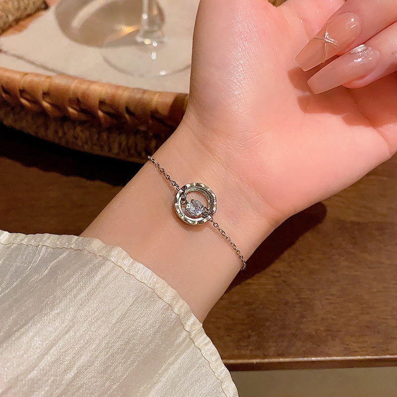 Versatile Beaded Women's Pearl Bracelet Ornament