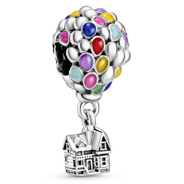 Pandora Disney UP House & Balloons Dangle Charm – Elegant Gift Jewelry Set