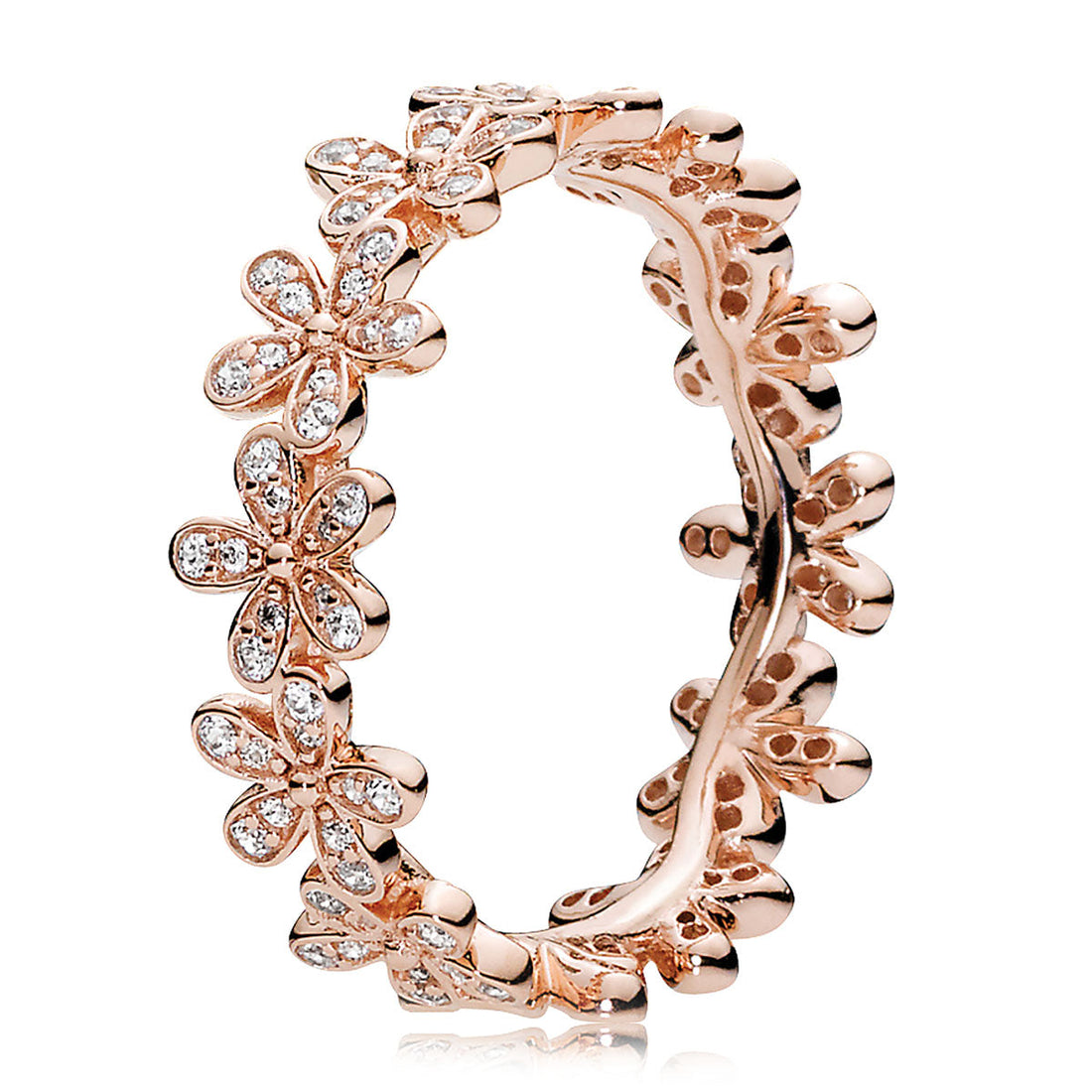 Pandora Daisy Flower Ring – Elegant Gift Jewelry Set