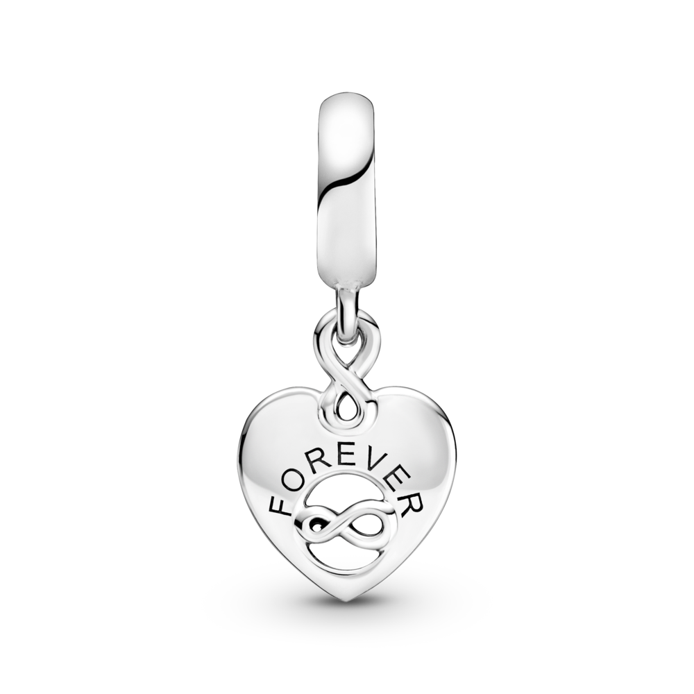 Pandora Friends Forever Heart Dangle Charm – Elegant Gift Jewelry Set
