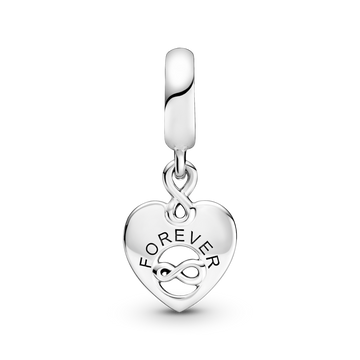 Pandora Friends Forever Heart Dangle Charm – Elegant Gift Jewelry Set