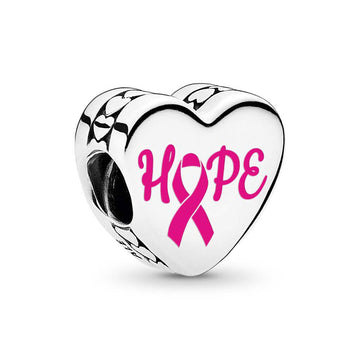 Pandora Hope Pink Ribbon Charm – Elegant Gift Jewelry Set
