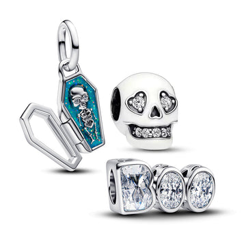 Rest in Bling Glow-In-The-Dark Charm Trio – Elegant Gift Jewelry Set