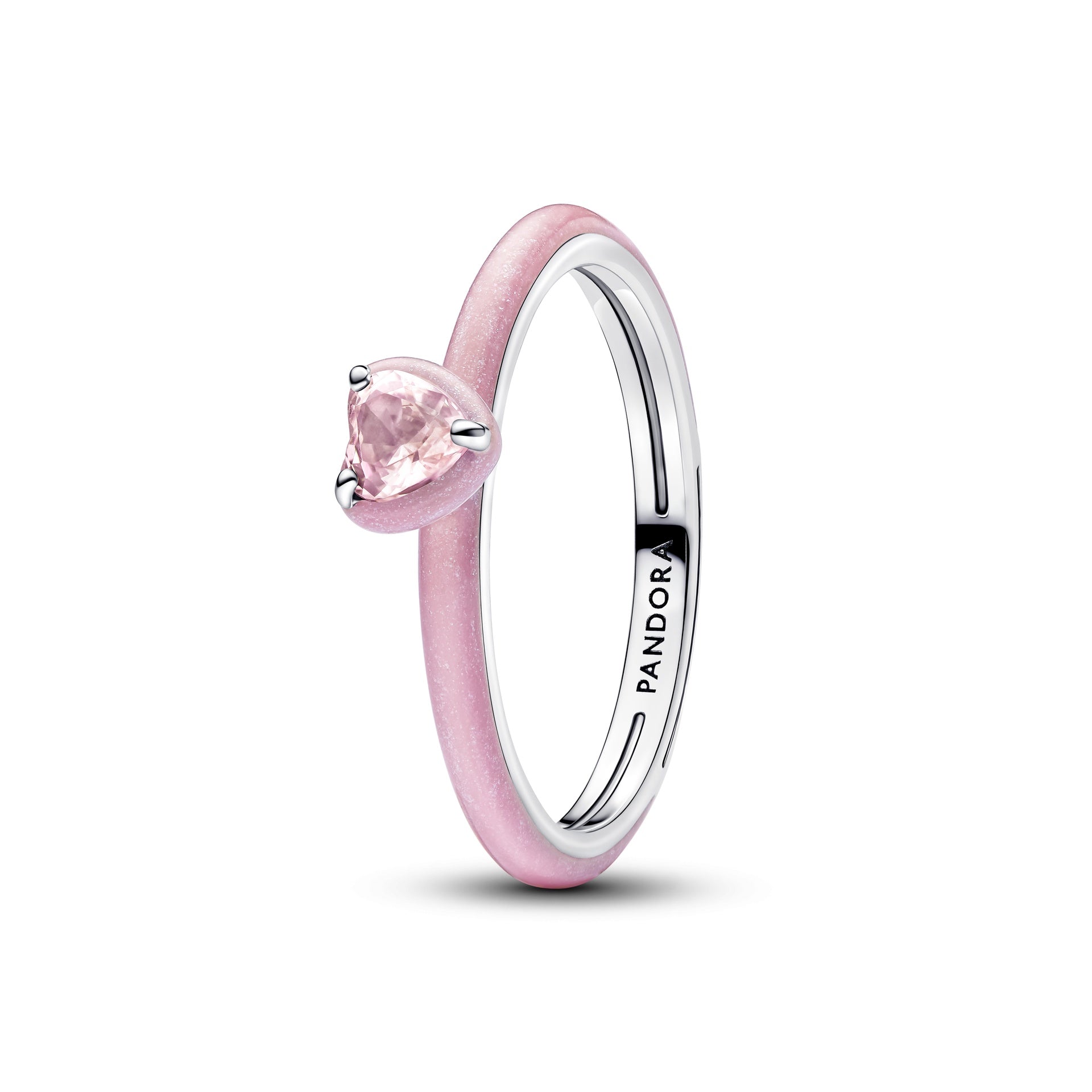 Pandora Pink Chakra Heart Ring – Elegant Gift Jewelry Set