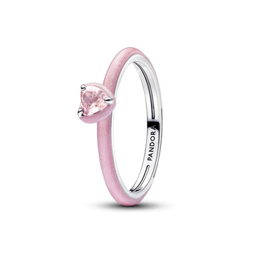 Pandora Pink Chakra Heart Ring – Elegant Gift Jewelry Set