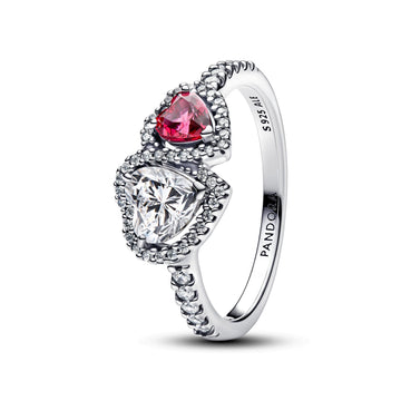 Pandora Halo Hearts Ring – Elegant Gift Jewelry Set