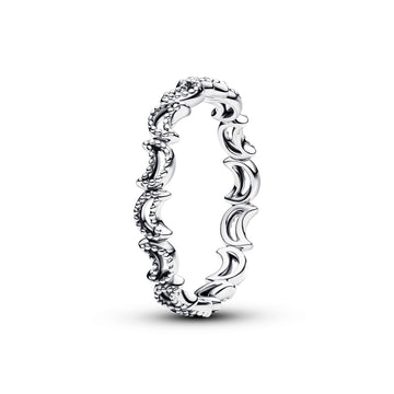 Pandora Crescent Moon Ring – Elegant Gift Jewelry Set